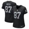 Michael Mayer Las Vegas Raiders Nike Women's Game Jersey - Black - Front View