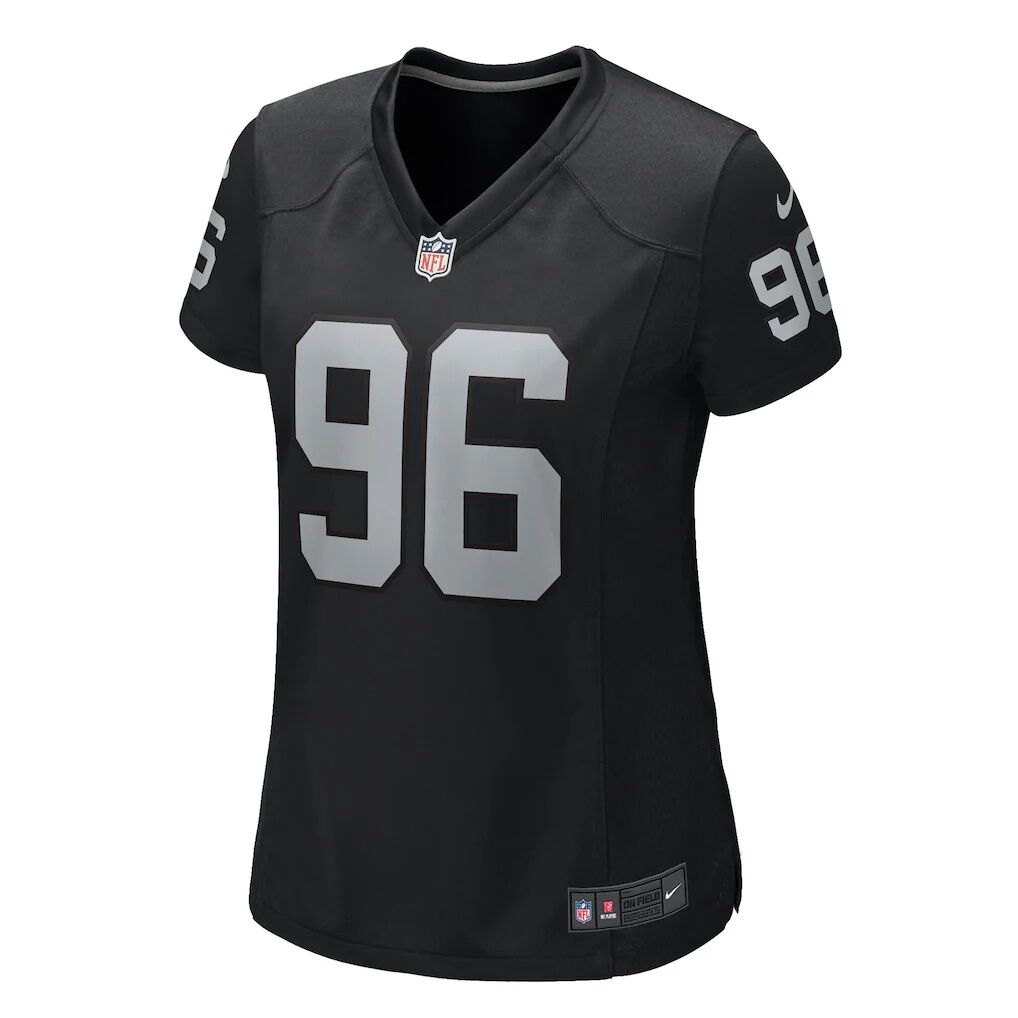Jonah Laulu Las Vegas Raiders Nike Women's  Game Jersey