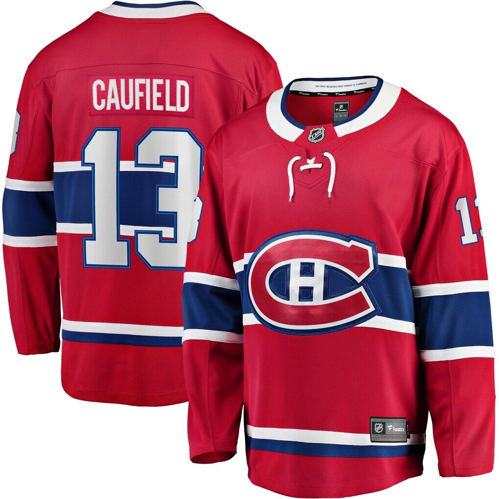 Cole Caufield Montreal Canadiens Fashion7 Home Premier Breakaway Player Jersey