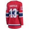 Cole Caufield Montreal Canadiens Fashion7 Women's Home Premier Breakaway Player Jersey Breakaway Jersey - Red - Detail View