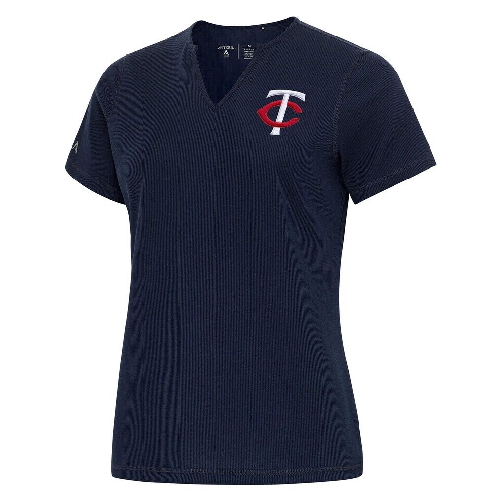 Minnesota Twins Antigua Women's Notch Neck T-Shirt