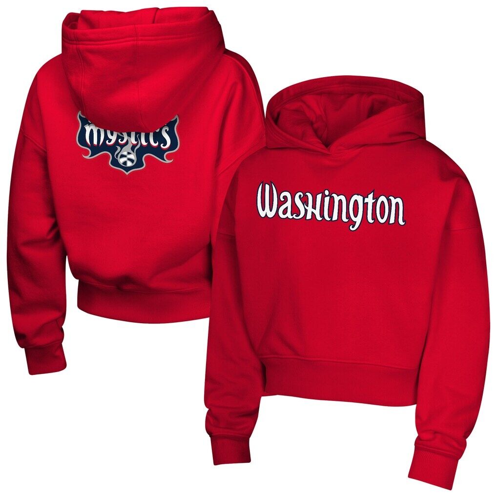 Washington Mystics Girls Youth Top Closer Fashion Pullover Hoodie