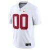 Alabama Crimson Tide Nike NIL Pick-A-Player Game Jersey - White - Side View