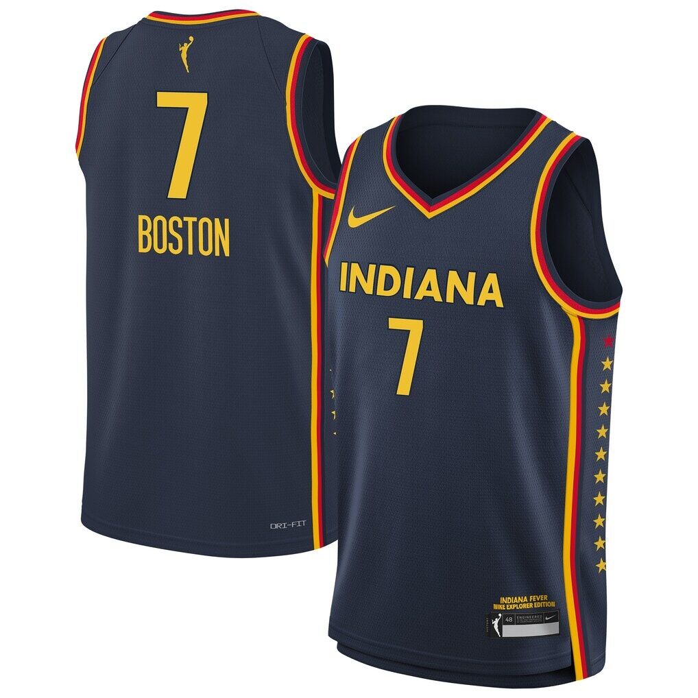 Aliyah Boston Indiana Fever Nike Youth Explorer Swingman Jersey