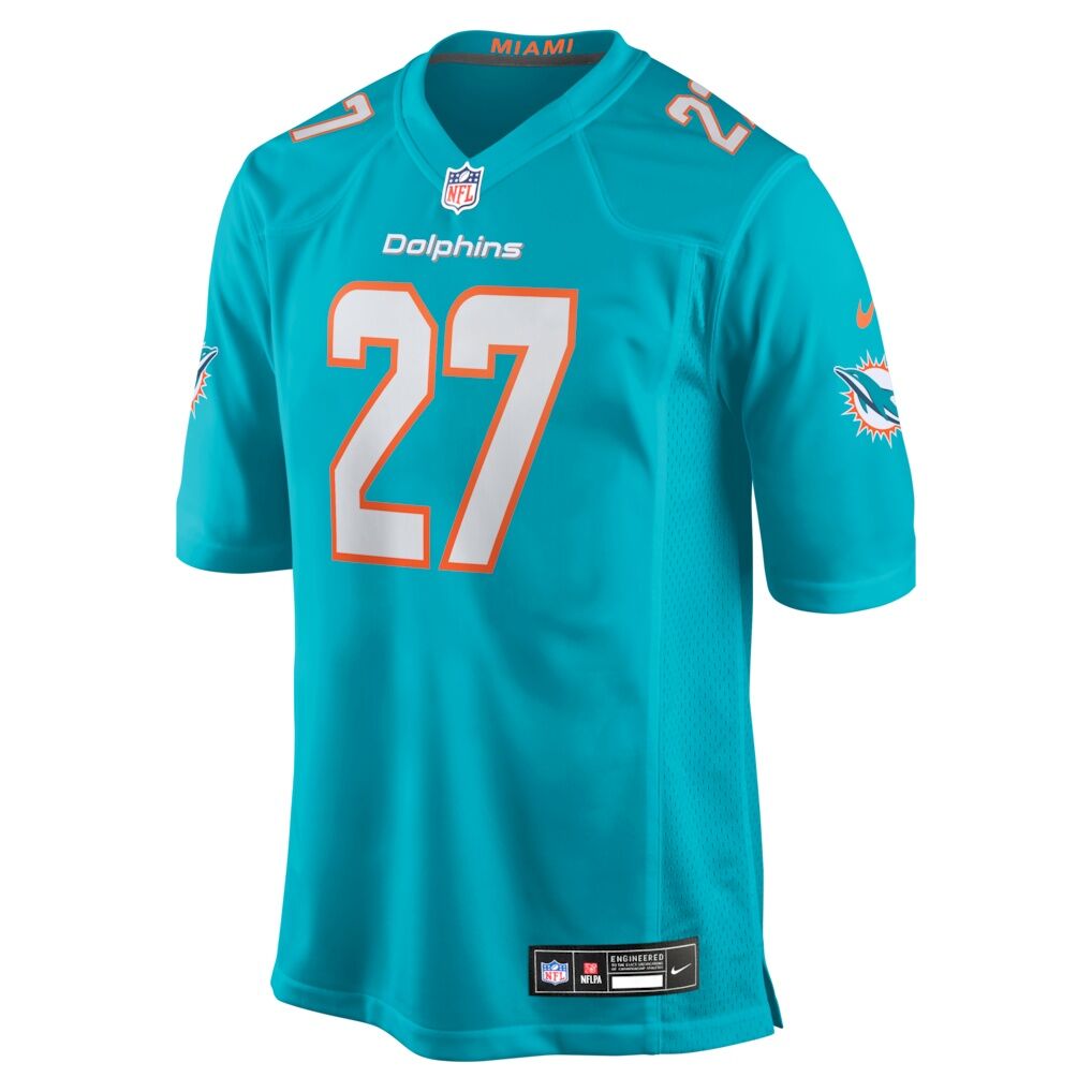 Ethan Bonner Miami Dolphins Nike  Game Jersey -  Aqua