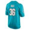 Storm Duck Miami Dolphins Nike Game Jersey - - Detail View