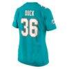Storm Duck Miami Dolphins Nike Women's Game Jersey - - Detail View