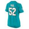 Patrick Paul Miami Dolphins Nike Women's Game Jersey - - Detail View