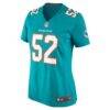 Patrick Paul Miami Dolphins Nike Women's Game Jersey - - Side View