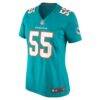 Aaron Brewer Miami Dolphins Nike Women's Game Jersey - - Front View