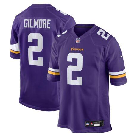 Stephon Gilmore Minnesota Vikings Nike Game Jersey - Purple - Front View
