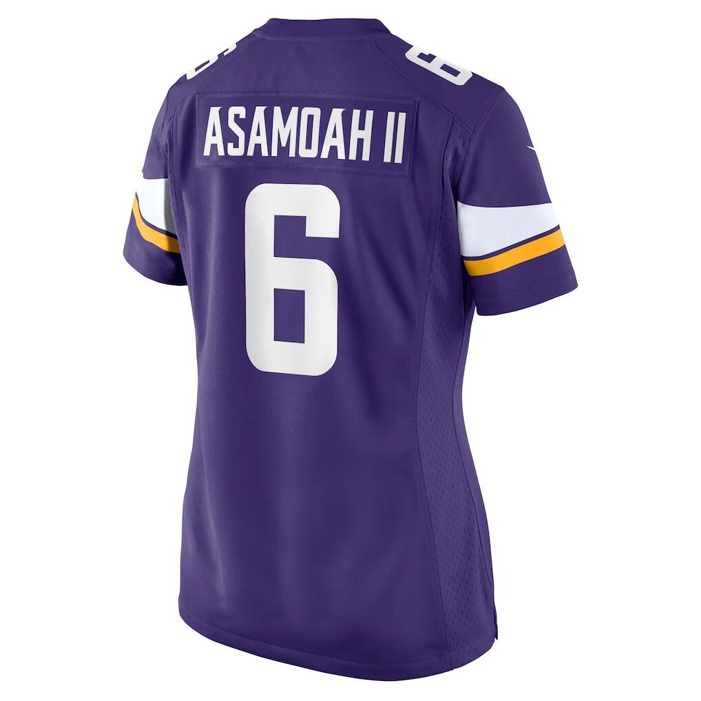 Brian Asamoah II Minnesota Vikings Nike Women's  Game Jersey