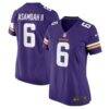 Brian Asamoah II Minnesota Vikings Nike Women's Game Jersey - Purple - Front View