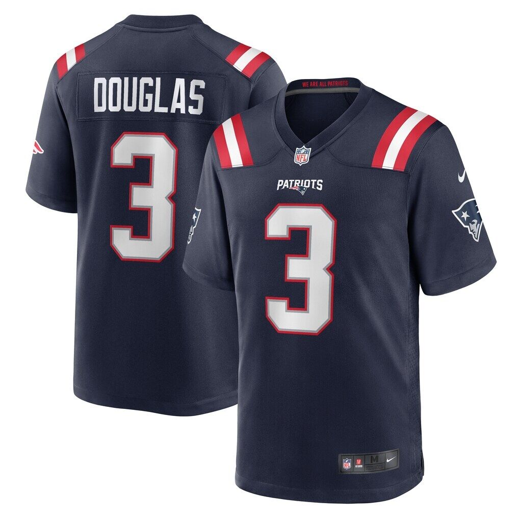 Demario Douglas New England Patriots Nike  Game Jersey