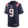 Kayshon Boutte New England Patriots Nike Game Jersey - Navy - Side View