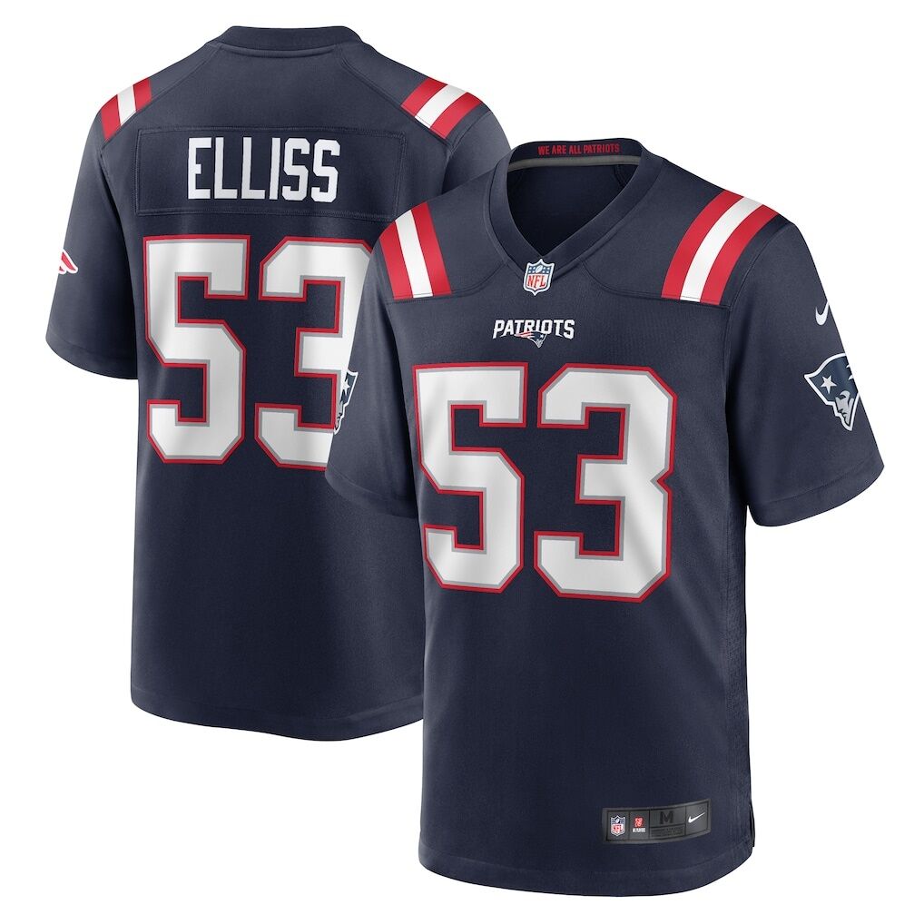 Christian Elliss New England Patriots Nike  Game Jersey