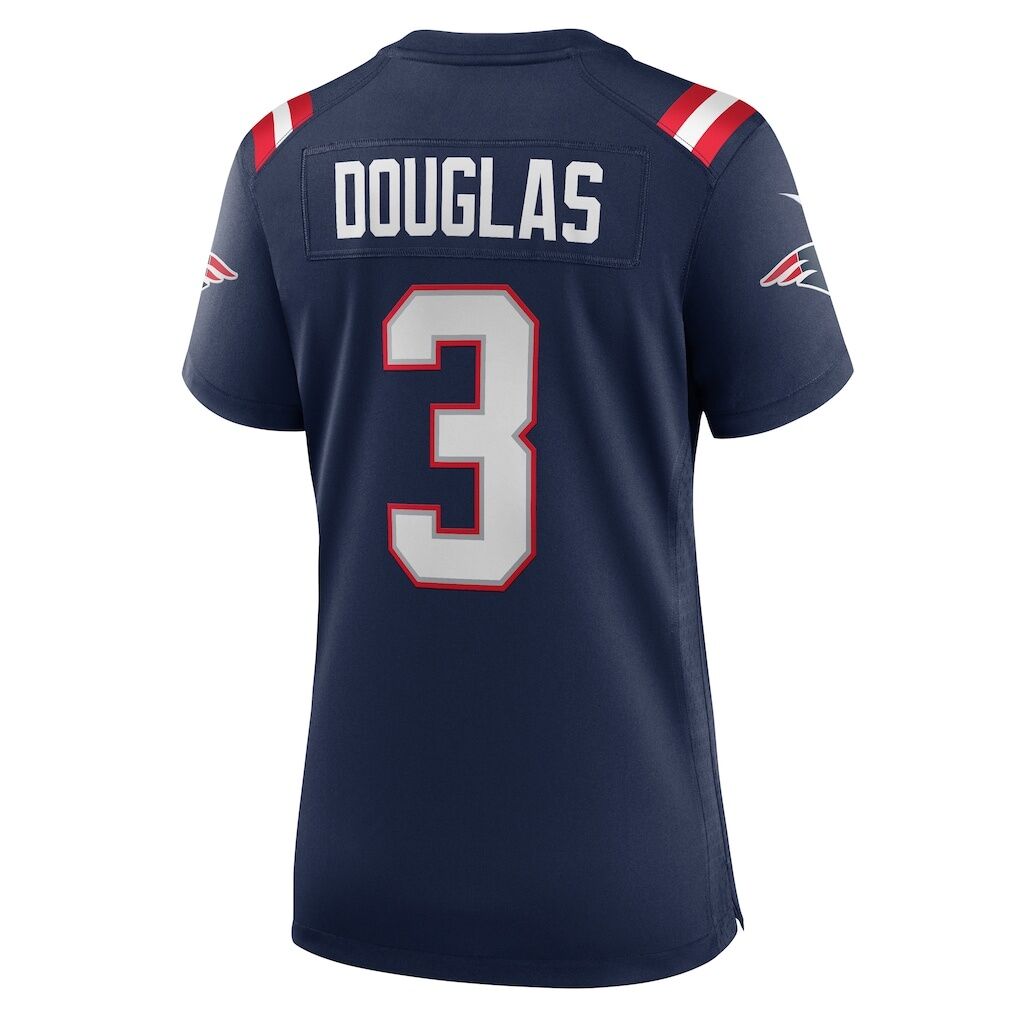 Demario Douglas New England Patriots Nike Women's Game Jersey