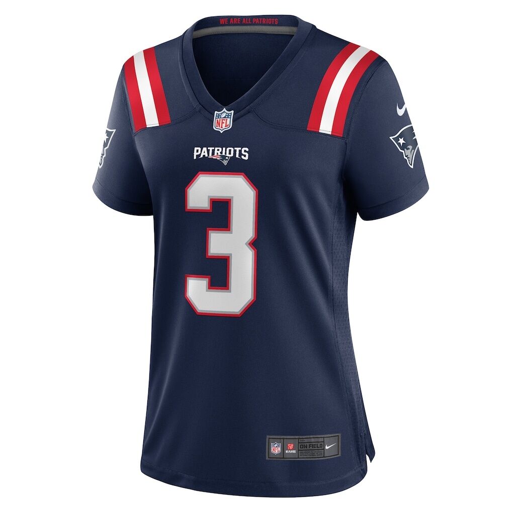Demario Douglas New England Patriots Nike Women's Game Jersey
