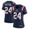 Dell Pettus New England Patriots Nike Women's Game Jersey - Navy - Front View