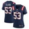 Christian Elliss New England Patriots Nike Women's Game Jersey - Navy - Front View
