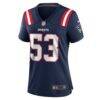 Christian Elliss New England Patriots Nike Women's Game Jersey - Navy - Side View