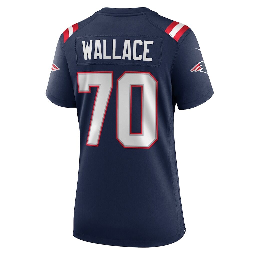 Caedan Wallace New England Patriots Nike Women's Game Jersey