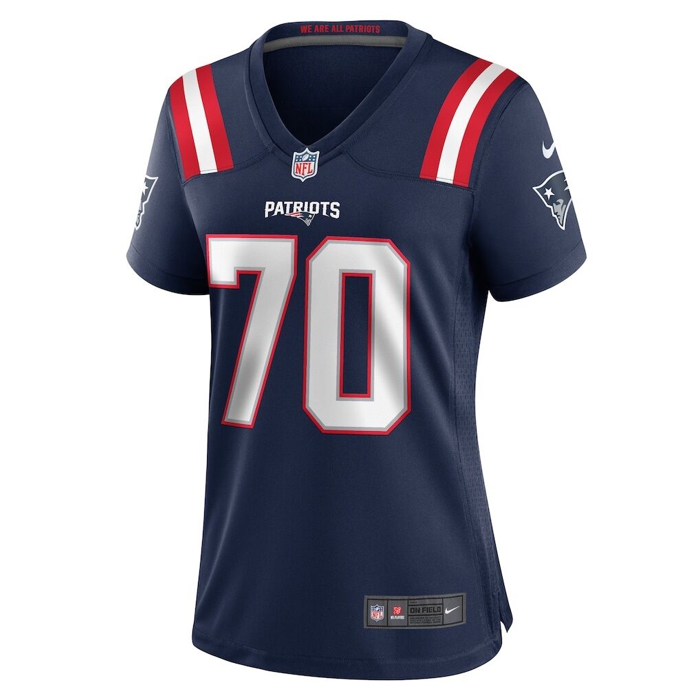 Caedan Wallace New England Patriots Nike Women's Game Jersey
