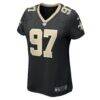 Khristian Boyd New Orleans Saints Nike Women's Game Jersey - Black - Side View