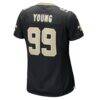 Chase Young New Orleans Saints Nike Women's Game Jersey - Black - Detail View