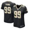 Chase Young New Orleans Saints Nike Women's Game Jersey - Black - Front View