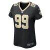 Chase Young New Orleans Saints Nike Women's Game Jersey - Black - Side View