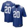 Eric Gray New York Giants Nike Team Game Jersey - - Front View
