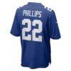 Dru Phillips New York Giants Nike Team Game Jersey - - Detail View