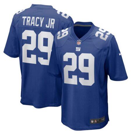 Tyrone Tracy Jr. New York Giants Nike Team Game Jersey - - Front View