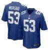 Darius Muasau New York Giants Nike Team Game Jersey - - Front View