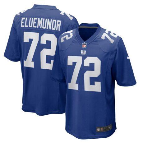 Jermaine Eluemunor New York Giants Nike Team Game Jersey - - Front View