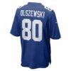 Gunner Olszewski New York Giants Nike Team Game Jersey - - Detail View