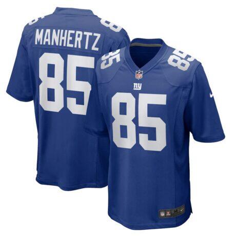 Chris Manhertz New York Giants Nike Team Game Jersey - - Front View