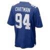Elijah Chatman New York Giants Nike Team Game Jersey - - Detail View