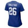 Devin Singletary New York Giants Nike Women's Game Jersey - Royal - Detail View