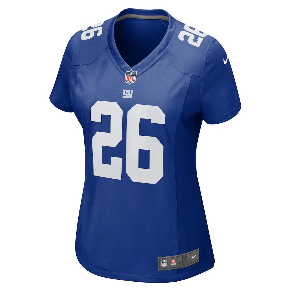 Devin Singletary New York Giants Nike Women's  Game Jersey -  Royal