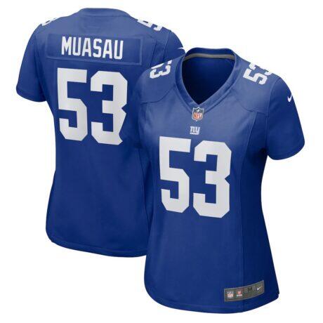 Darius Muasau New York Giants Nike Women's Game Jersey - - Front View