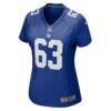 Jake Kubas New York Giants Nike Women's Game Jersey - - Side View