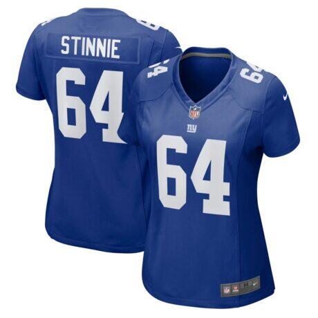 Aaron Stinnie New York Giants Nike Women's Game Jersey - - Front View