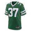 Qwan'tez Stiggers New York Jets Nike Team Game Jersey - - Side View