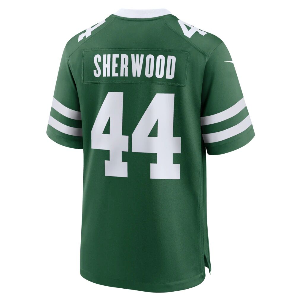 Jamien Sherwood New York Jets Nike Team Game Jersey - Legacy Green