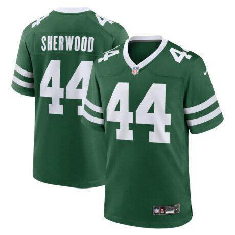 Jamien Sherwood New York Jets Nike Team Game Jersey - - Front View