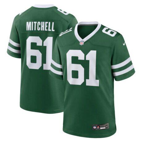 Max Mitchell New York Jets Nike Team Game Jersey - - Front View