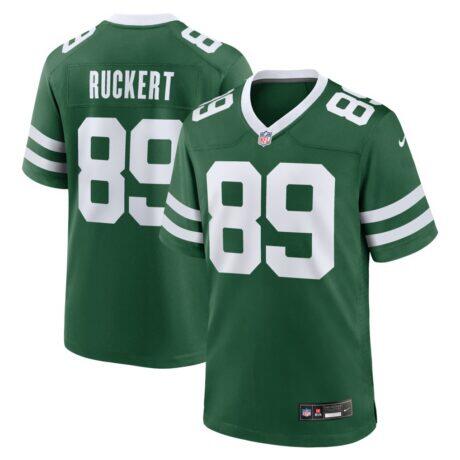 Jeremy Ruckert New York Jets Nike Team Game Jersey - - Front View
