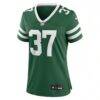 Qwan'tez Stiggers New York Jets Nike Women's Game Jersey - - Side View